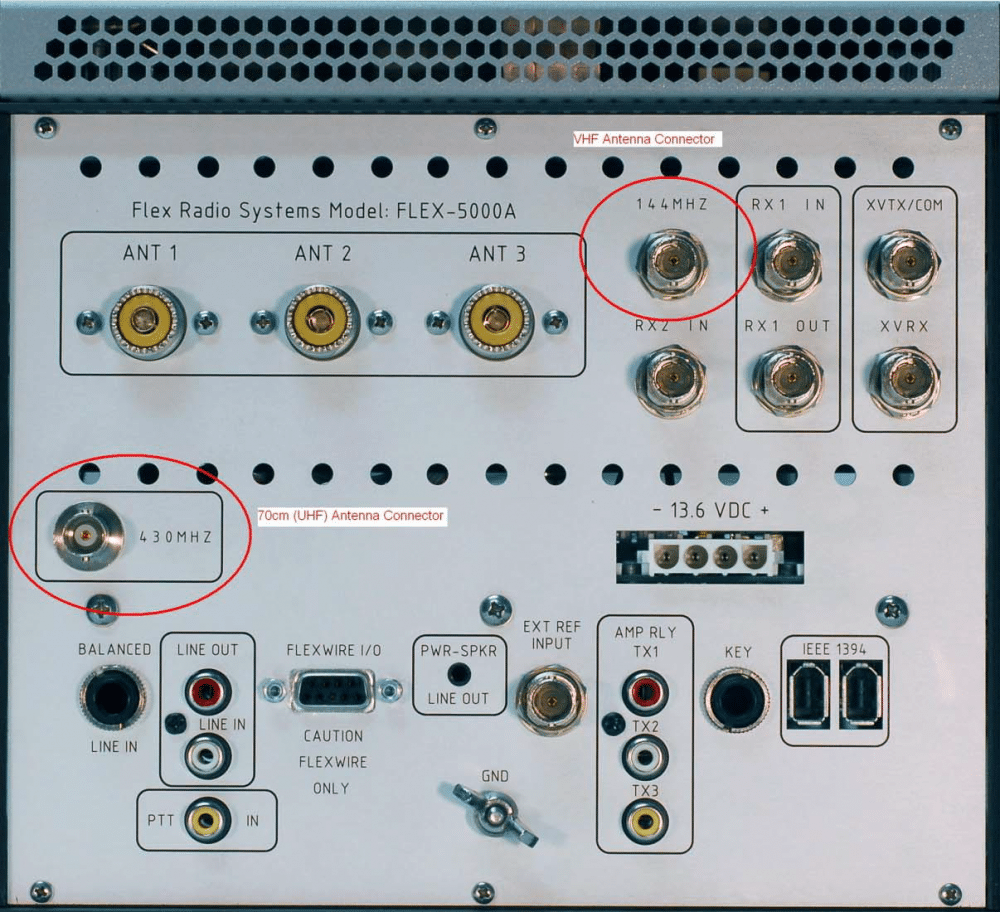 HF Transceiver, Meters, Linear Amp