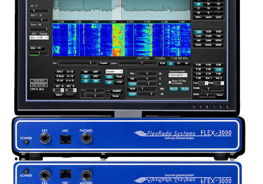 HF Transceiver, Meters, Linear Amp