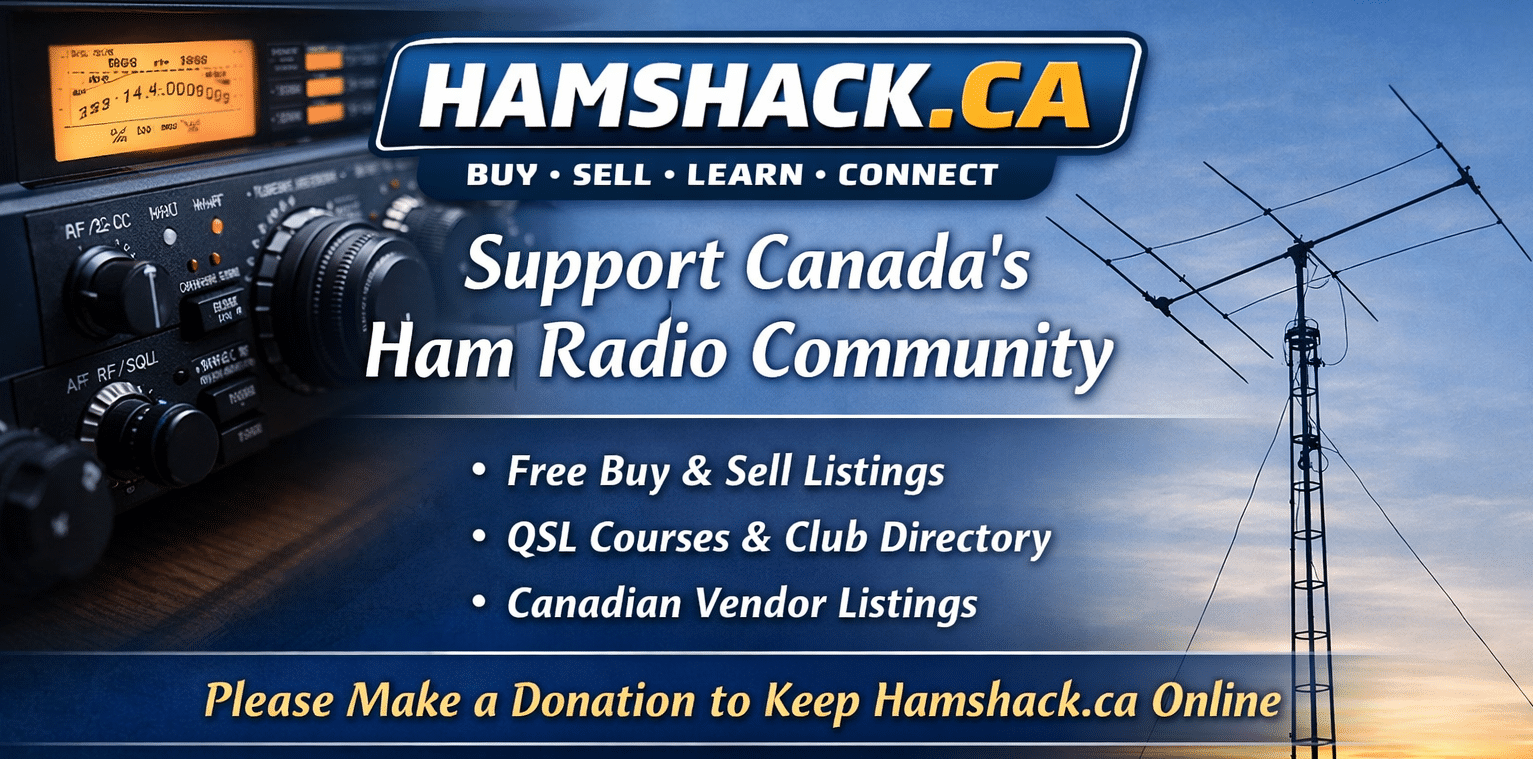 Hamshack.ca Update & 2026 Support Request