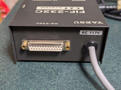 Yaesu FIF-232C CAT System