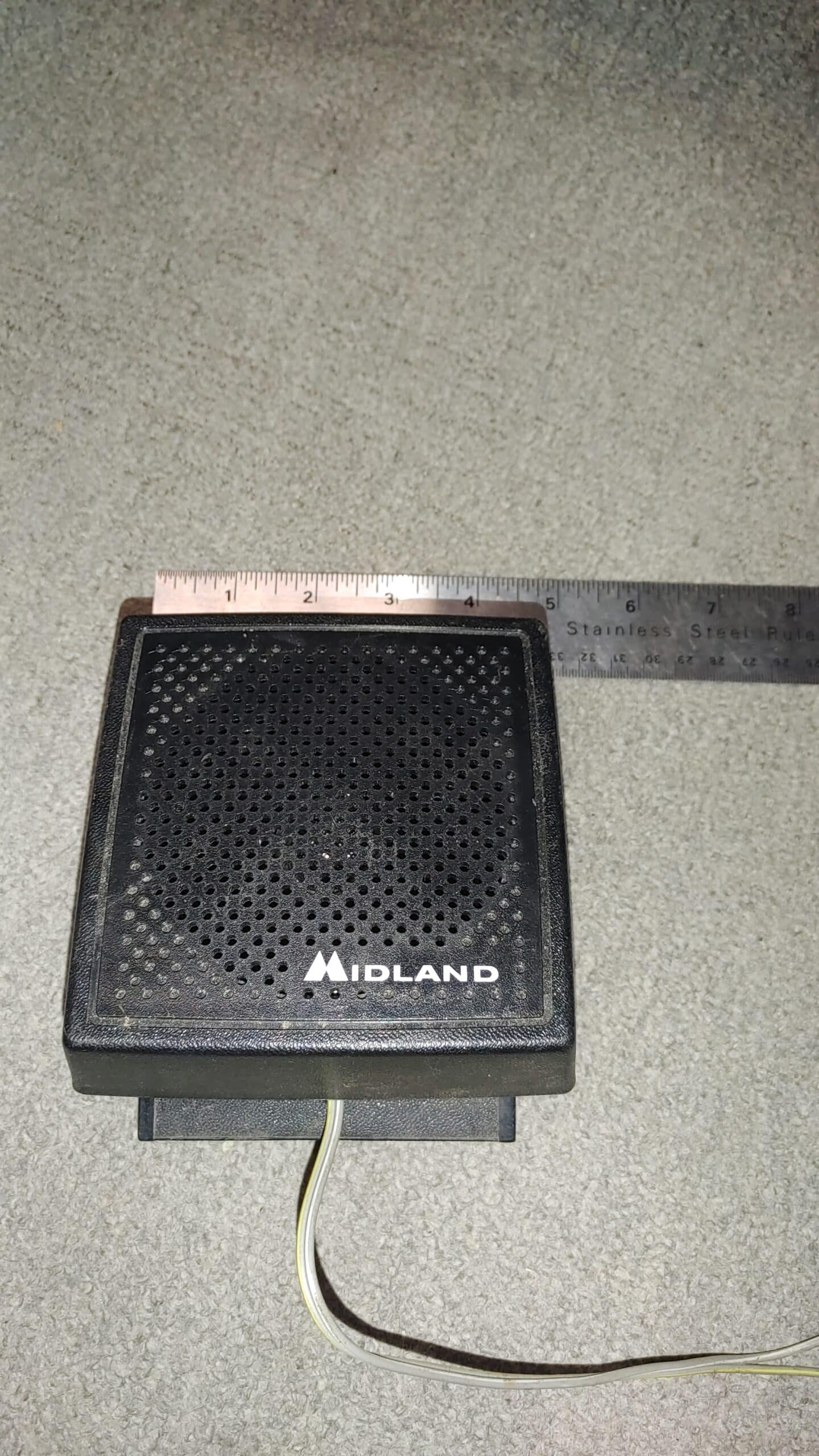 Midland external speaker