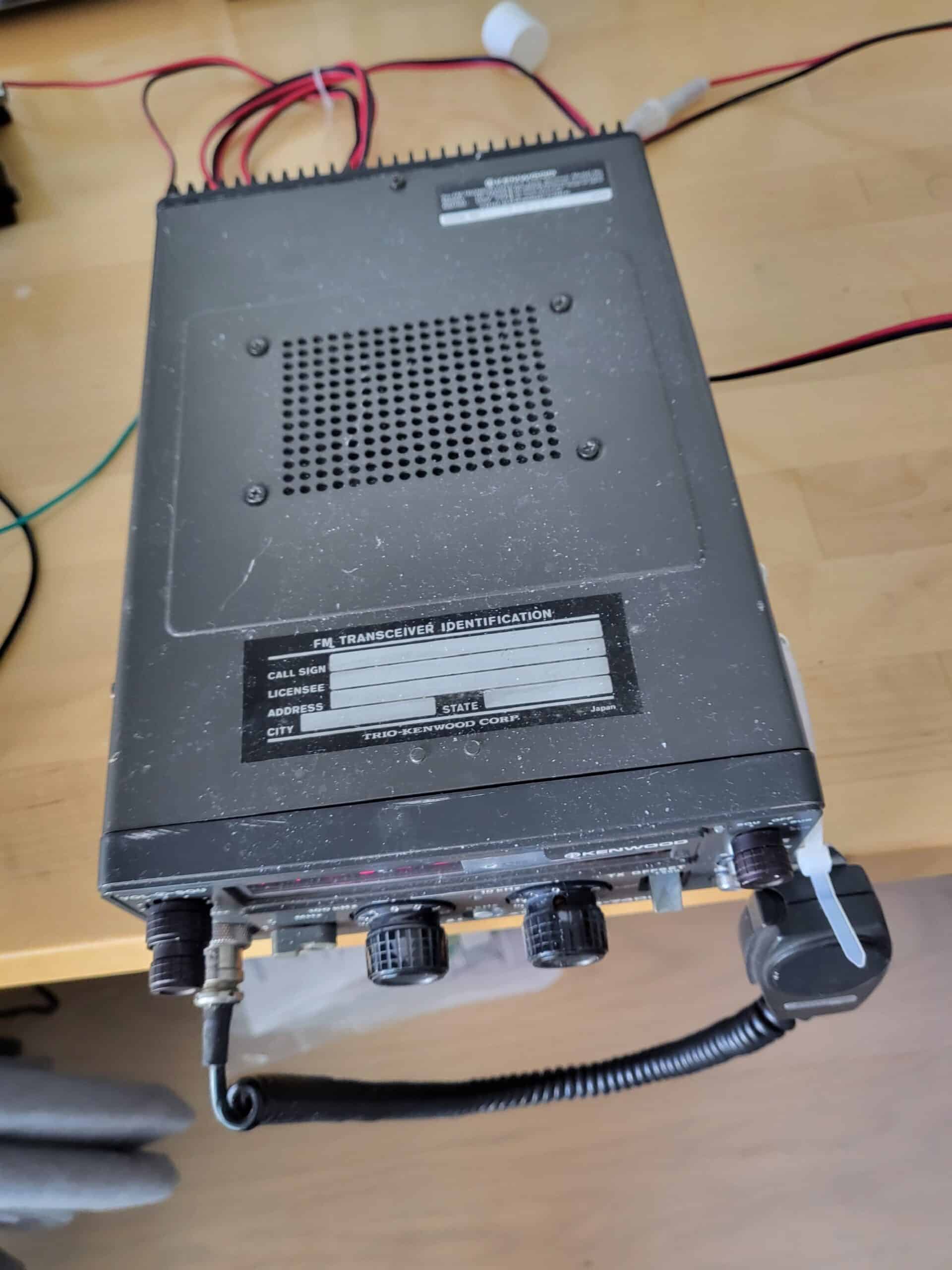 2 meter FM Transceiver Kenwood Model TR-7400A