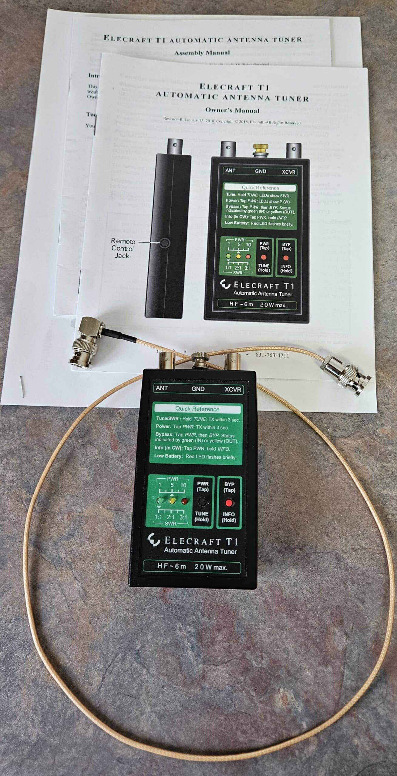 Elecraft T1 antenna tuner