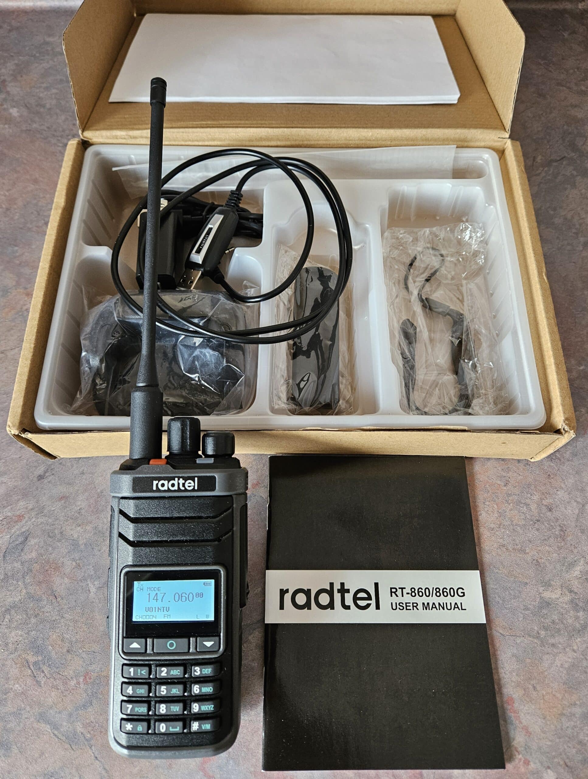 3 portable transceivers