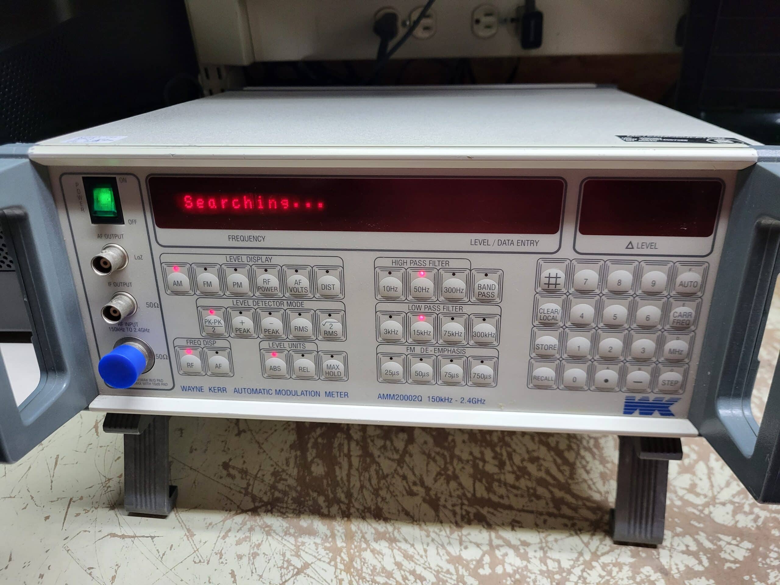 Wayne-Kerr/Farnell Automatic Modulation Meter