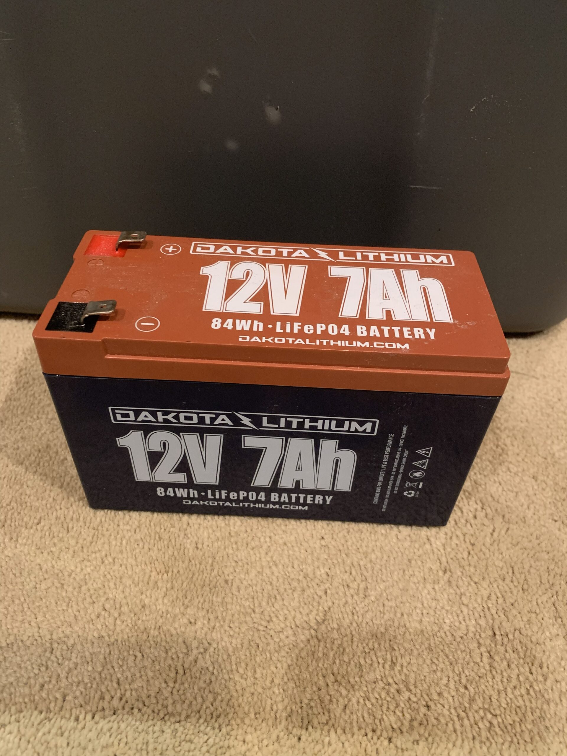 12V 7Ah Dakota Lithium Battery