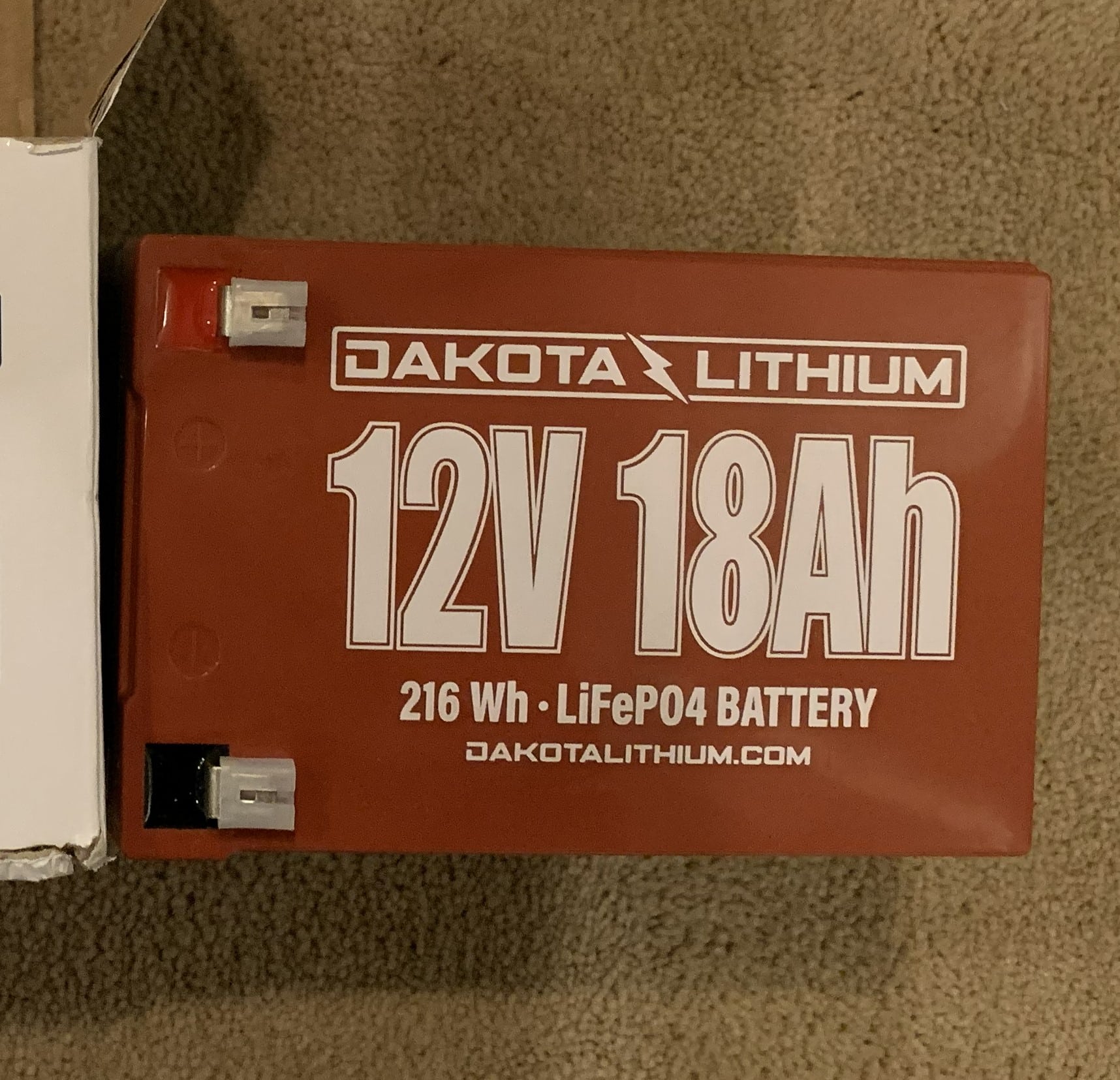 216 Wh – LiFeP04 Battery