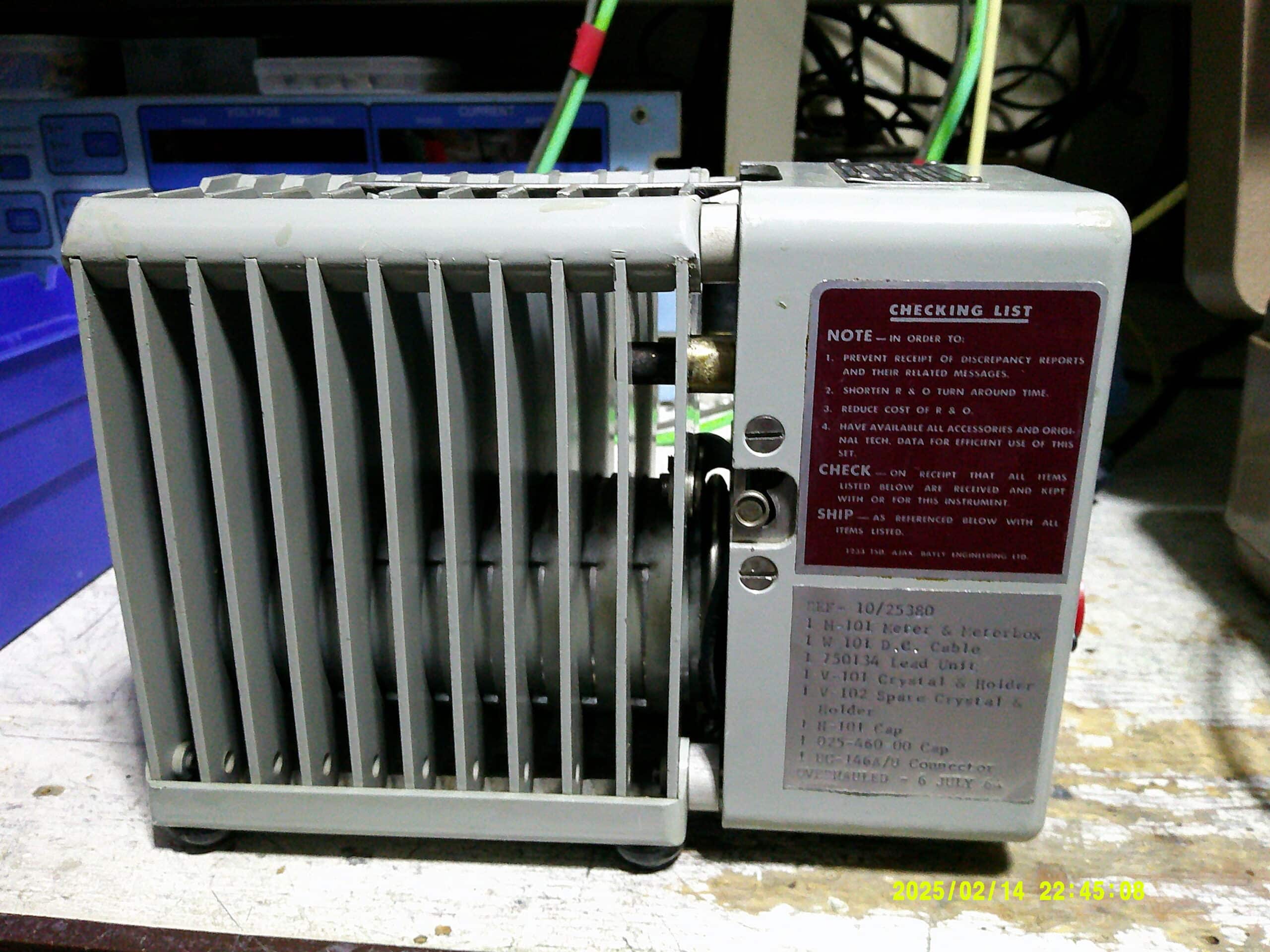 Bird Termaline Model 611 Watt Meter