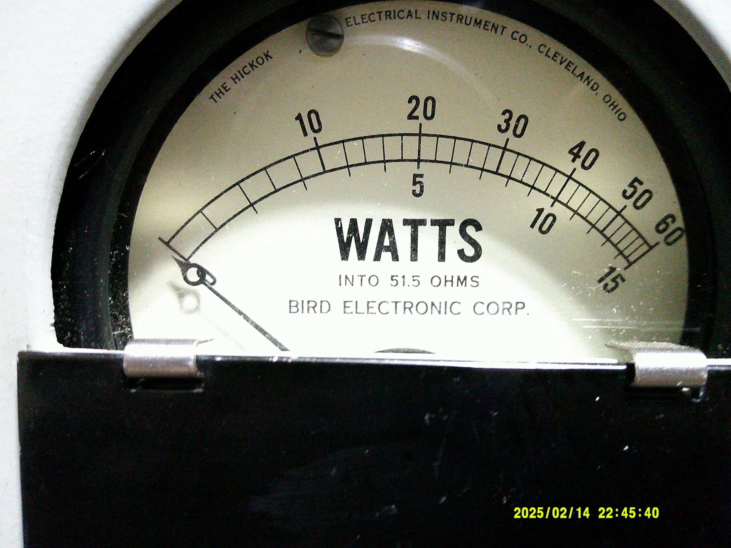 Bird Termaline Model 611 Watt Meter