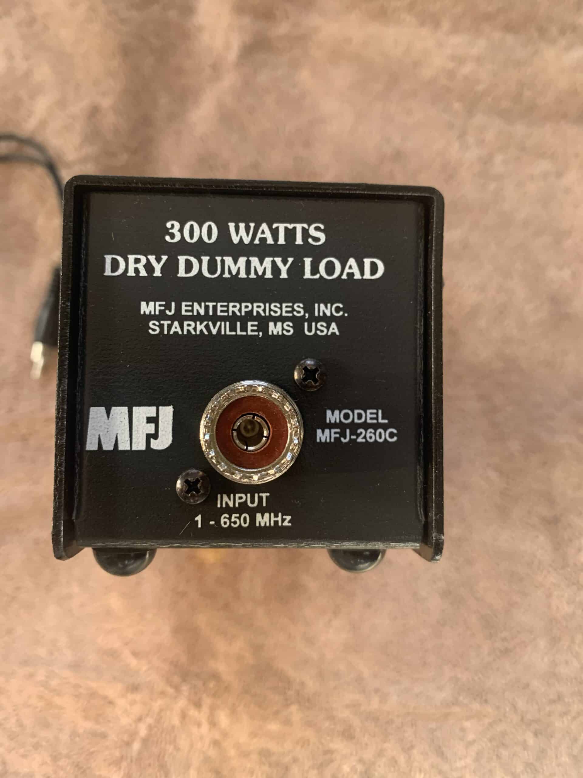 MFJ-260C Dry Dummy Load 300 Watts