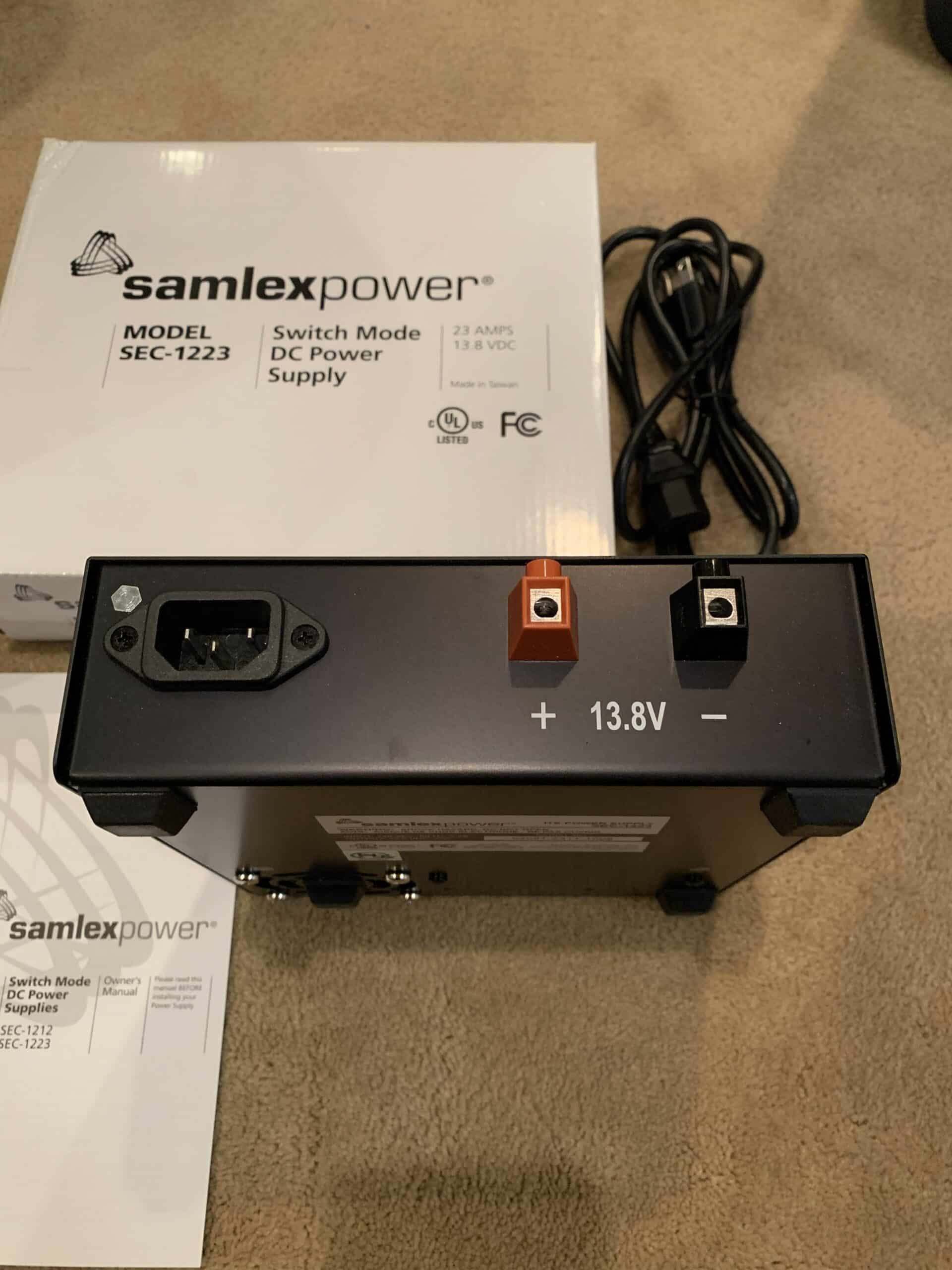samlexpower SEC-1223 Switch Mode DC Power Supply