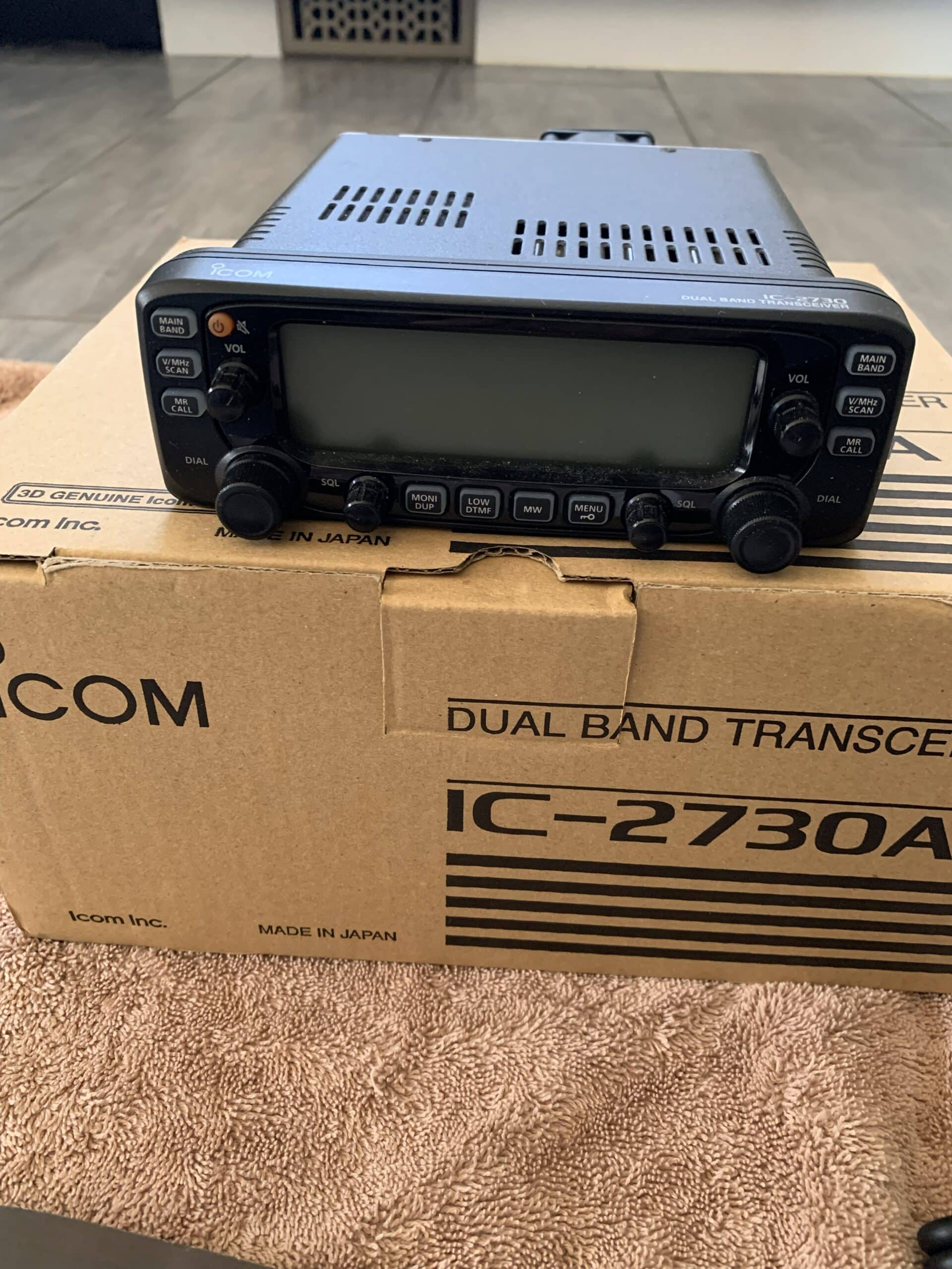 iCOM IC-2730A Dual Band Transceiver
