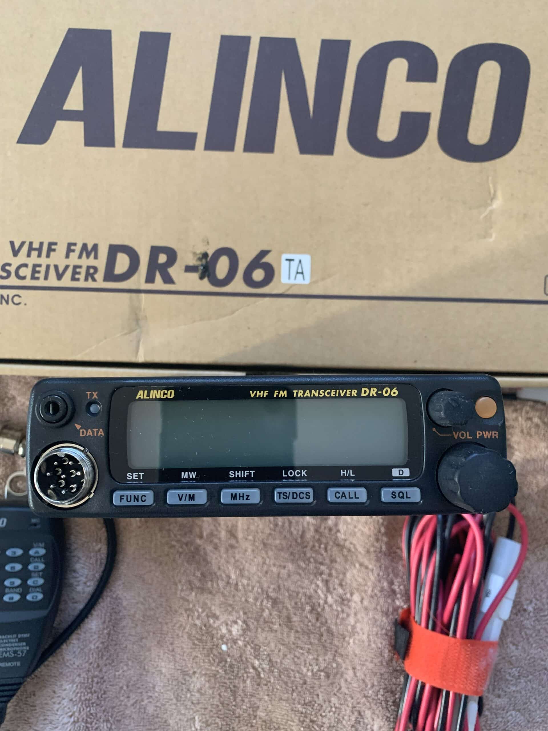Alinco DR-06(TA) VHF FM Transceiver