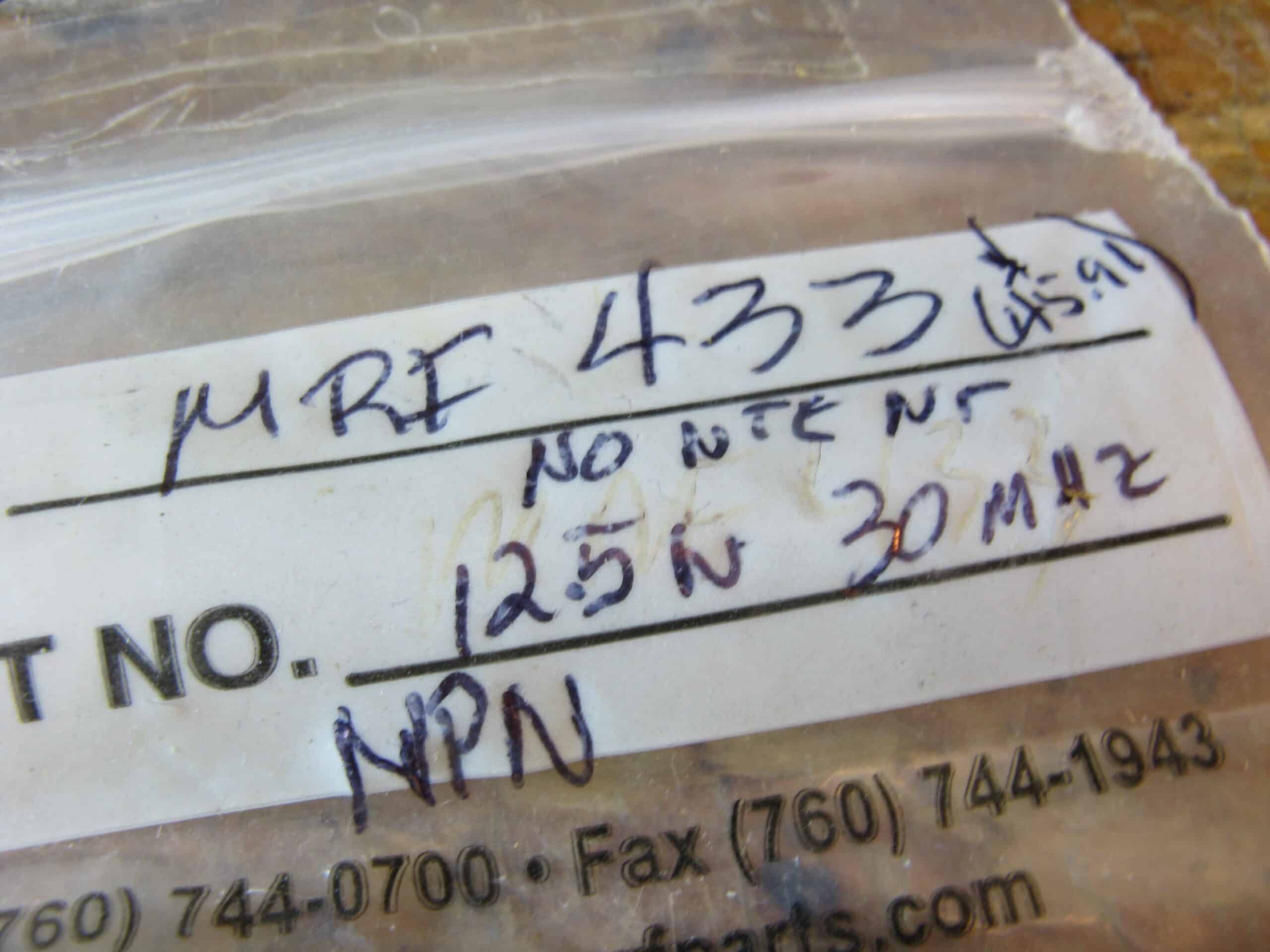 wtb: 22.895 mhz xtal (any size) for heathkit – kenwood 520 also uses this one