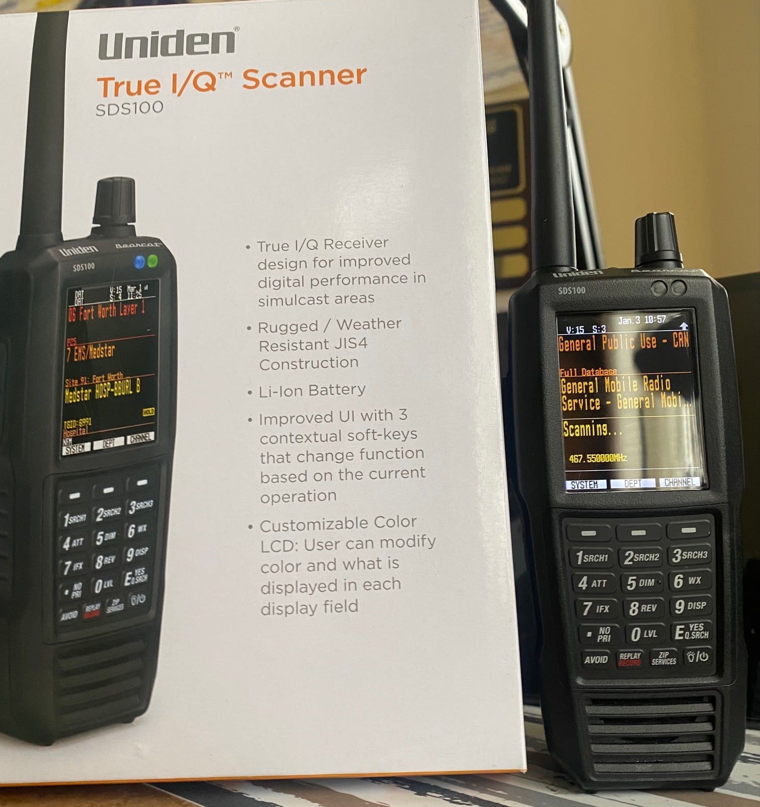 UNIDEN SDS100 Scanner
