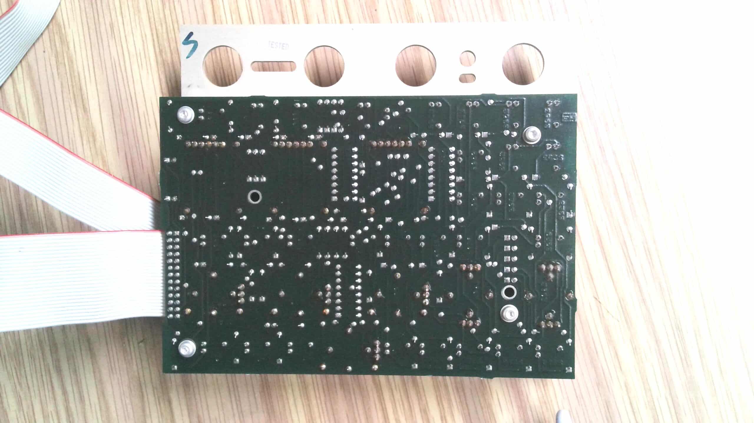 Tektronix 2430 Front panel controls