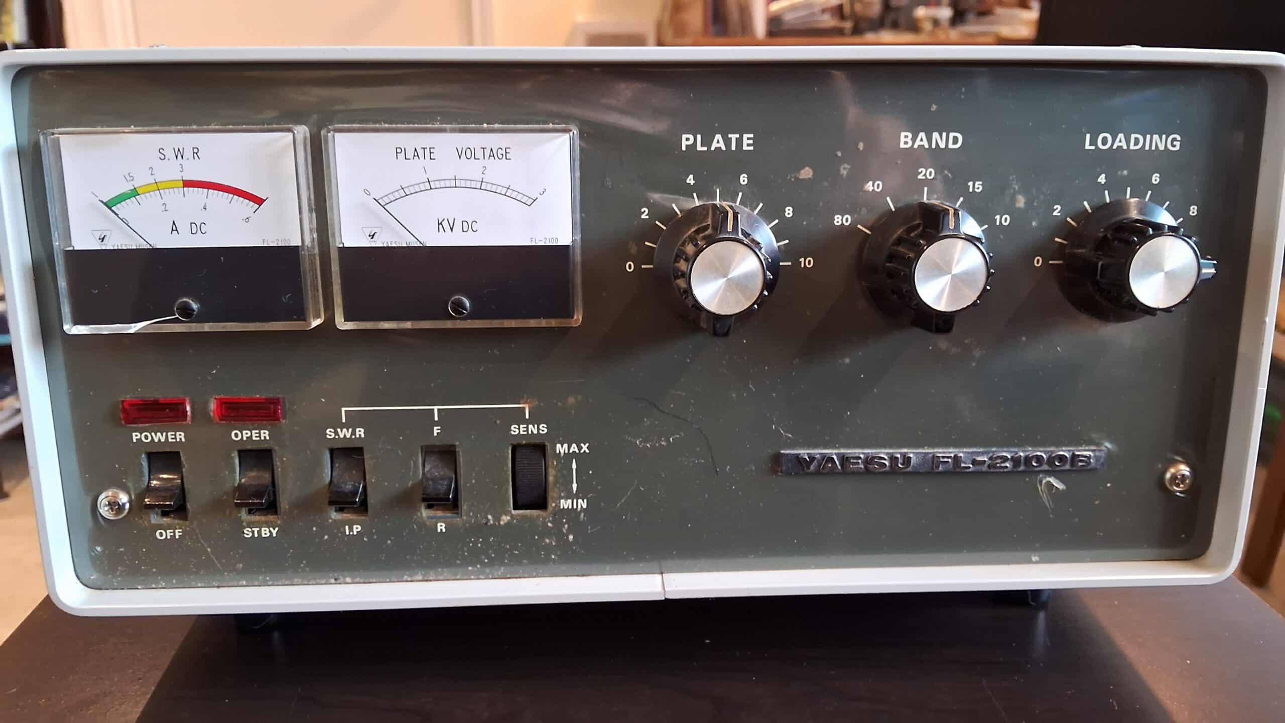 YAESU FL-2100B LINEAR AMPLIFIER FOR SALE