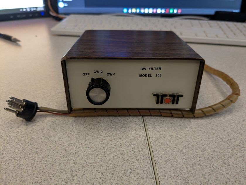 TenTec Model 208 CW filter