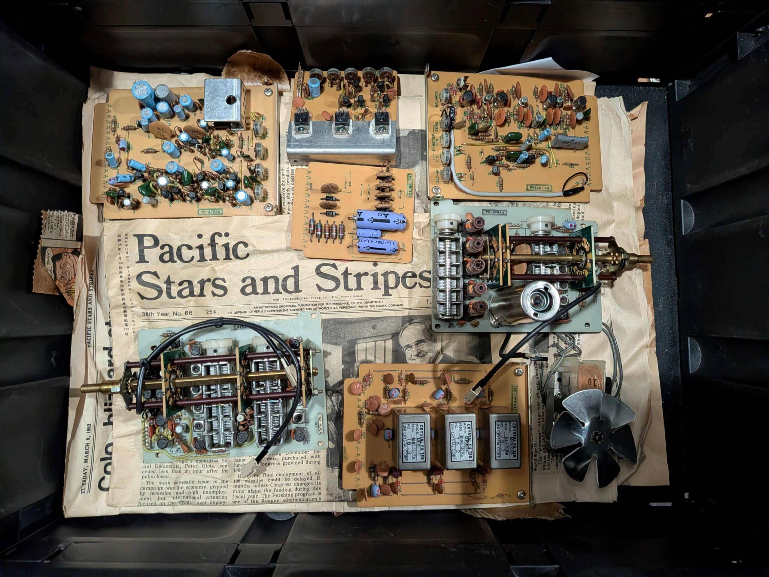 Uniden 2020 NOS boards