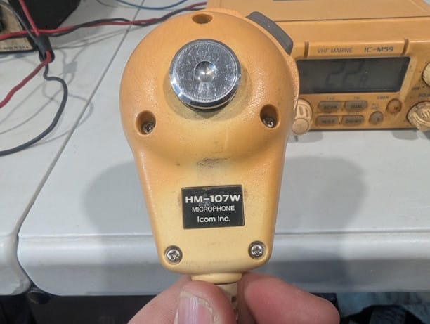 Icom IC-M59 Mobile Marine VHF Radio
