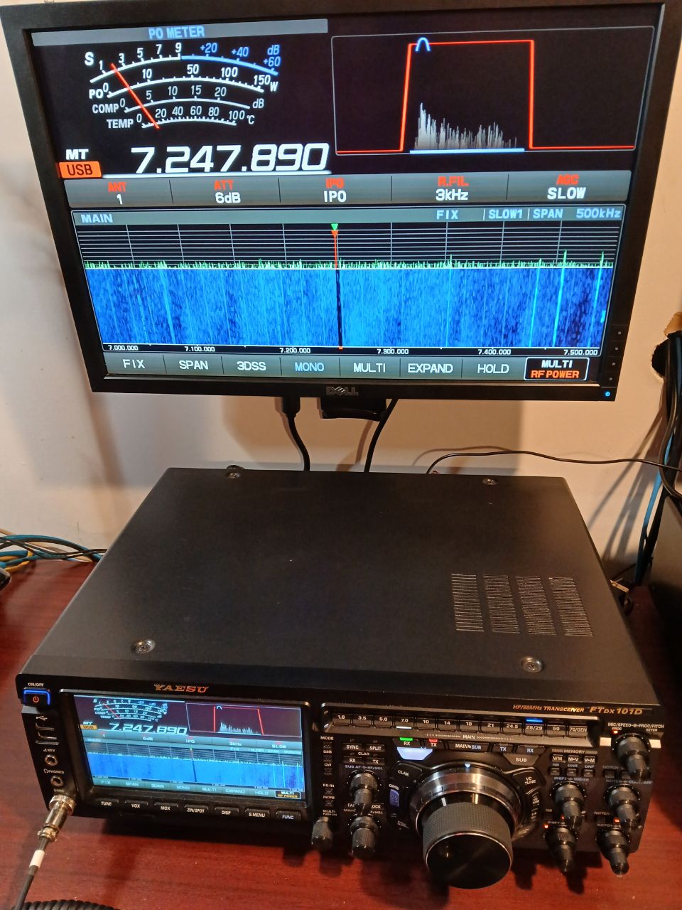 Like new Yaesu FTDX101D for sale