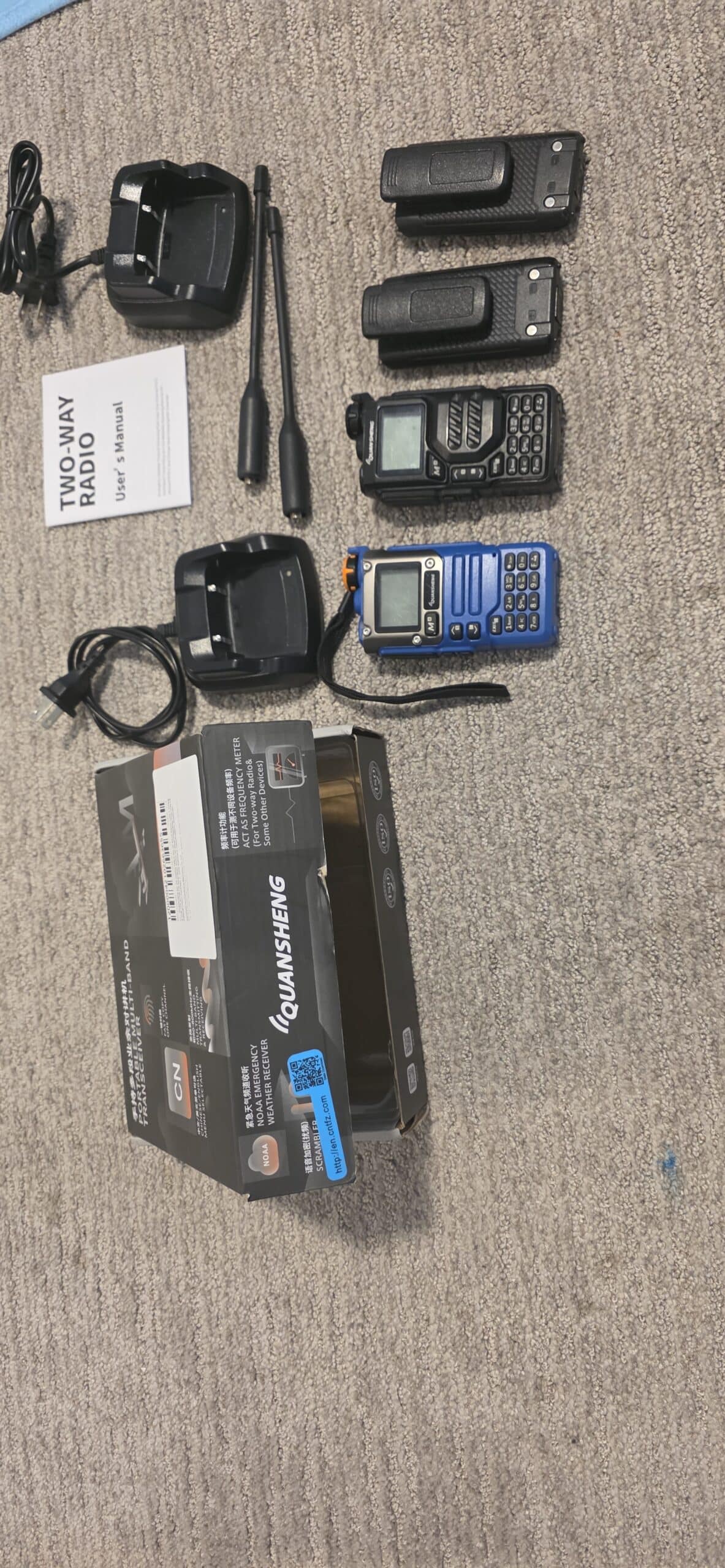 QUANSHENG UVK5 -2X SPARES