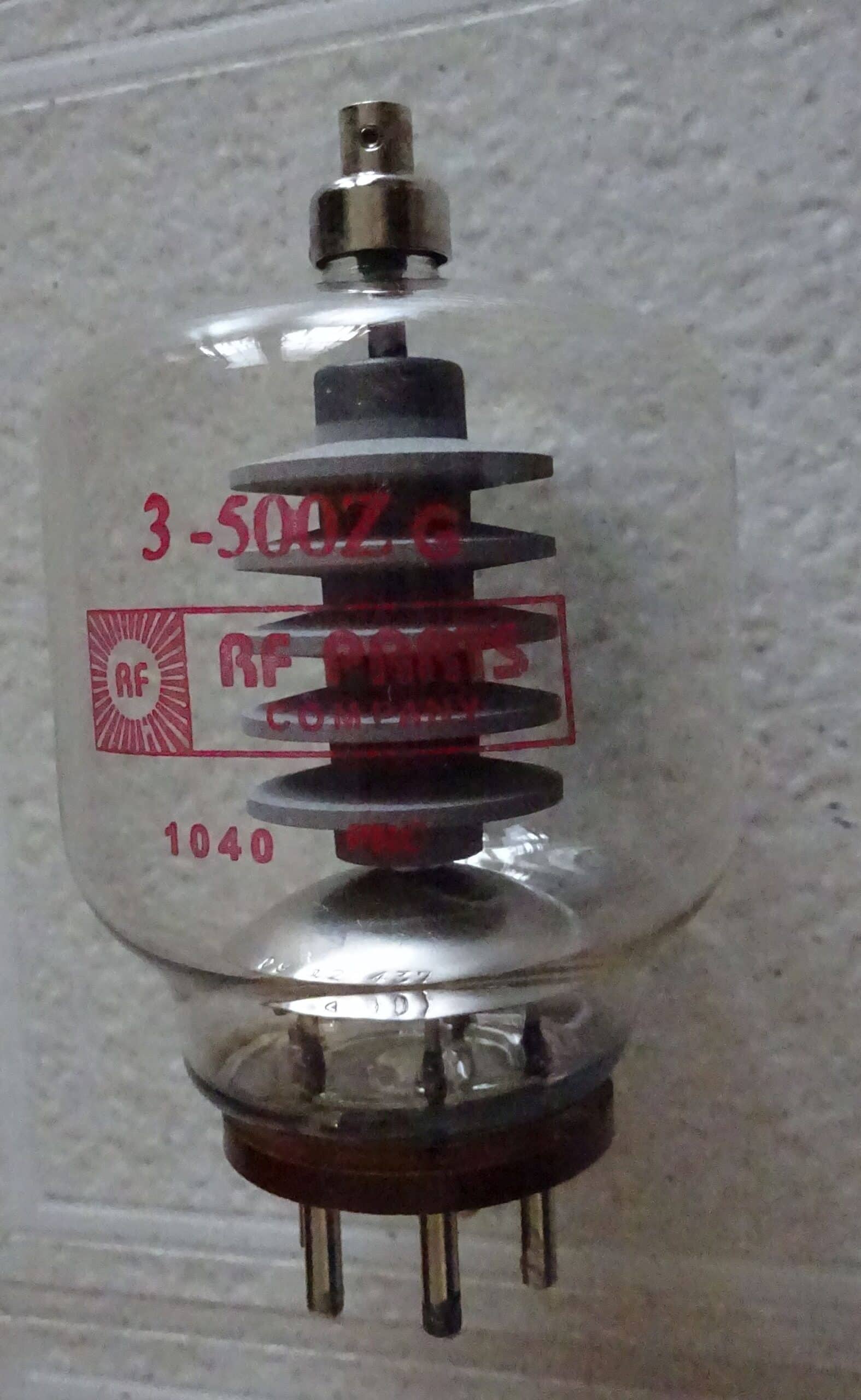 FOR SALE: RF PARTS 3-500ZG