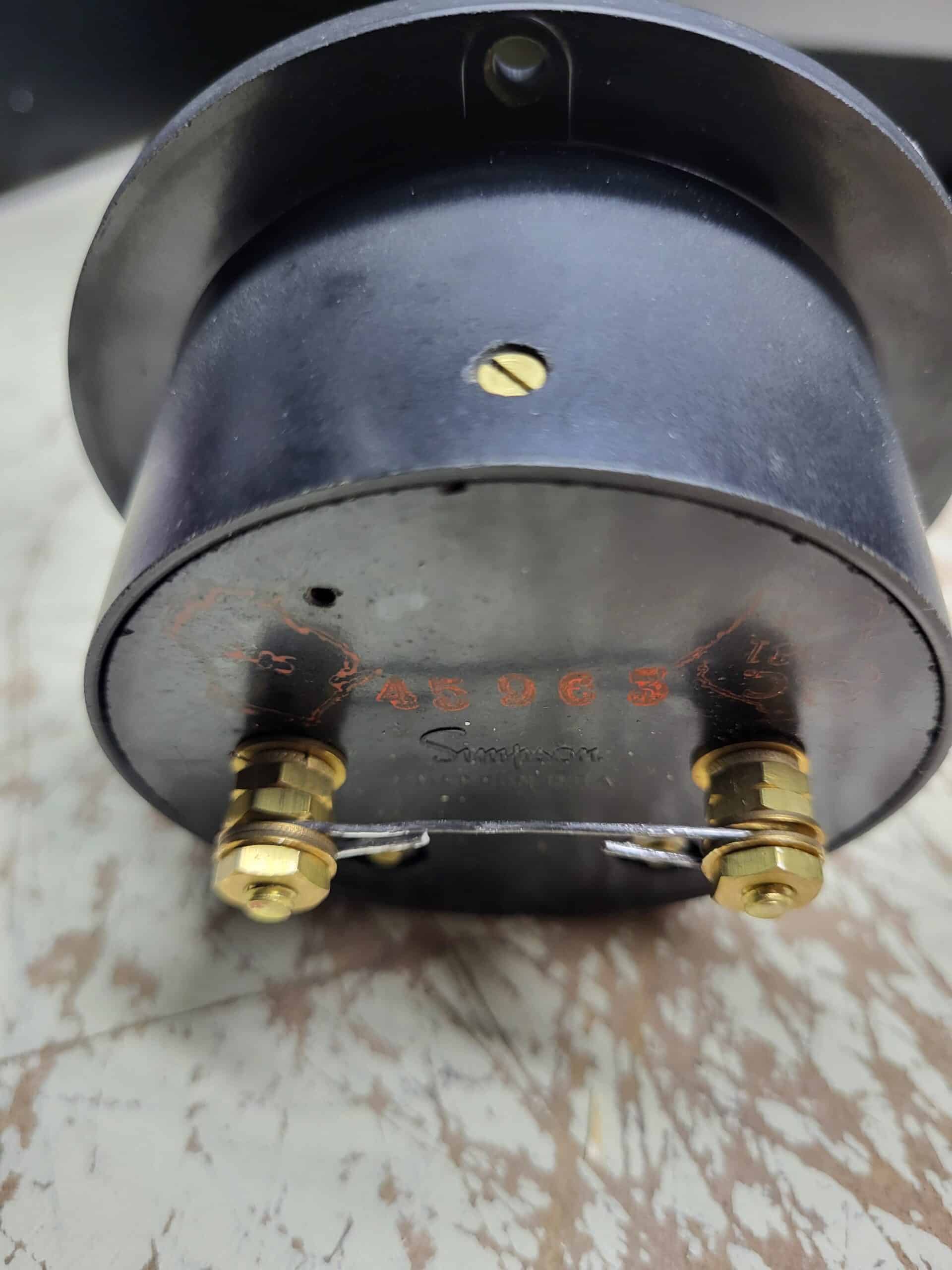 Bird 43 Wattmeter Movement, 30uA