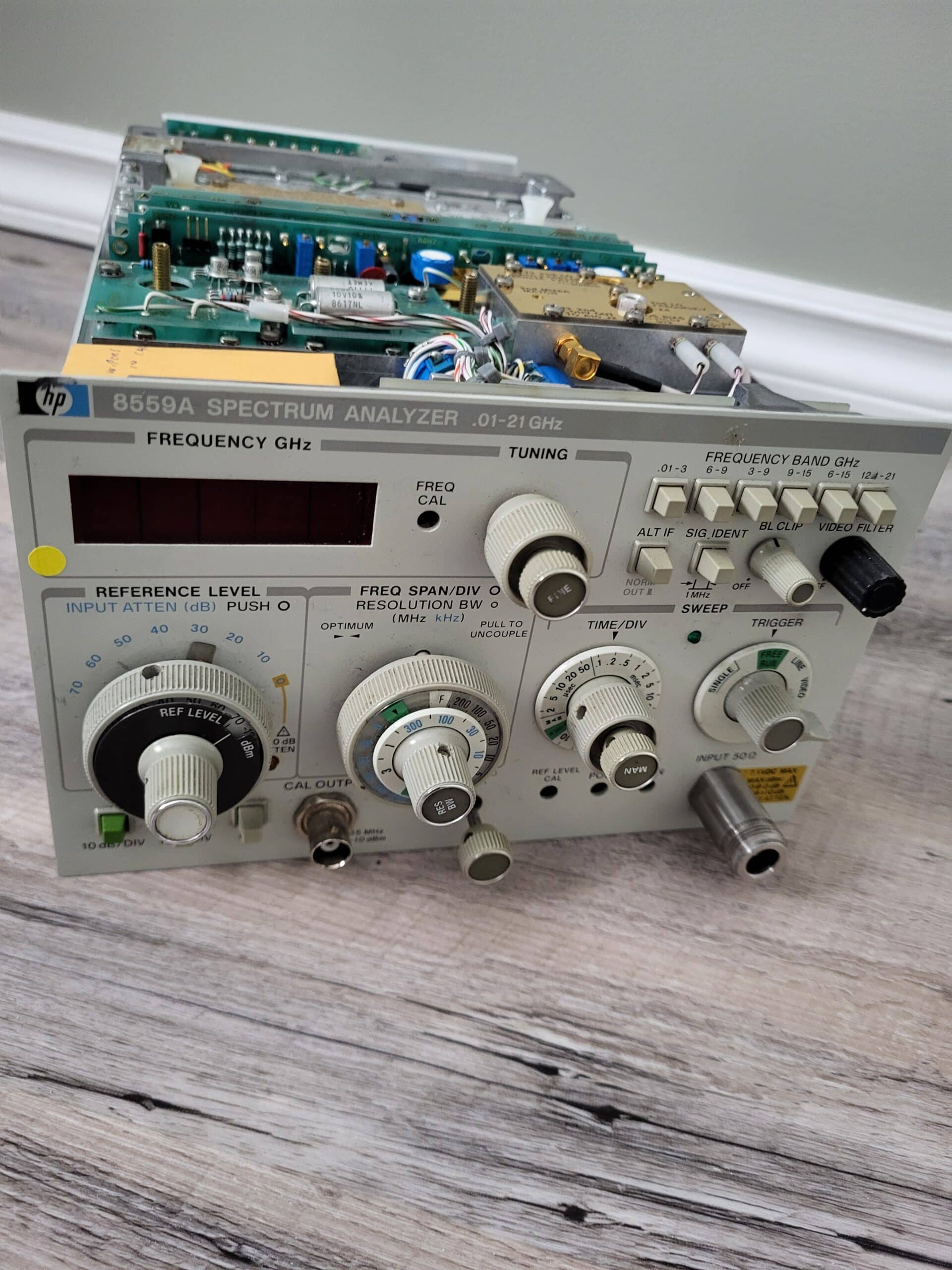 HP8559B Spectrum Analyzer Plug-In, 21GHz!