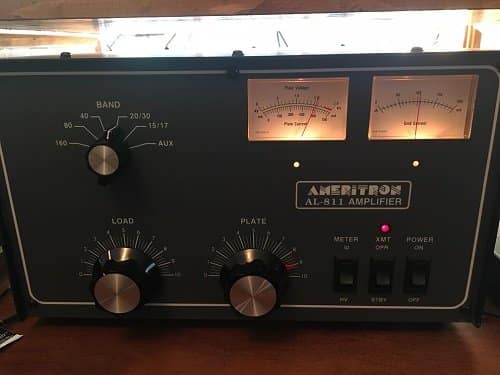 HF Transceiver, Meters, Linear Amp