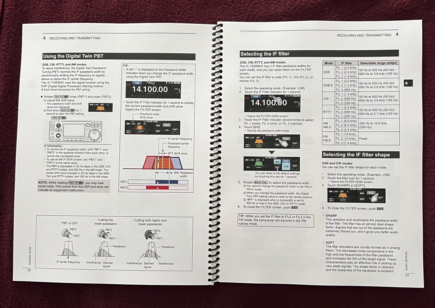 IC-7300MK2 Colour Manual