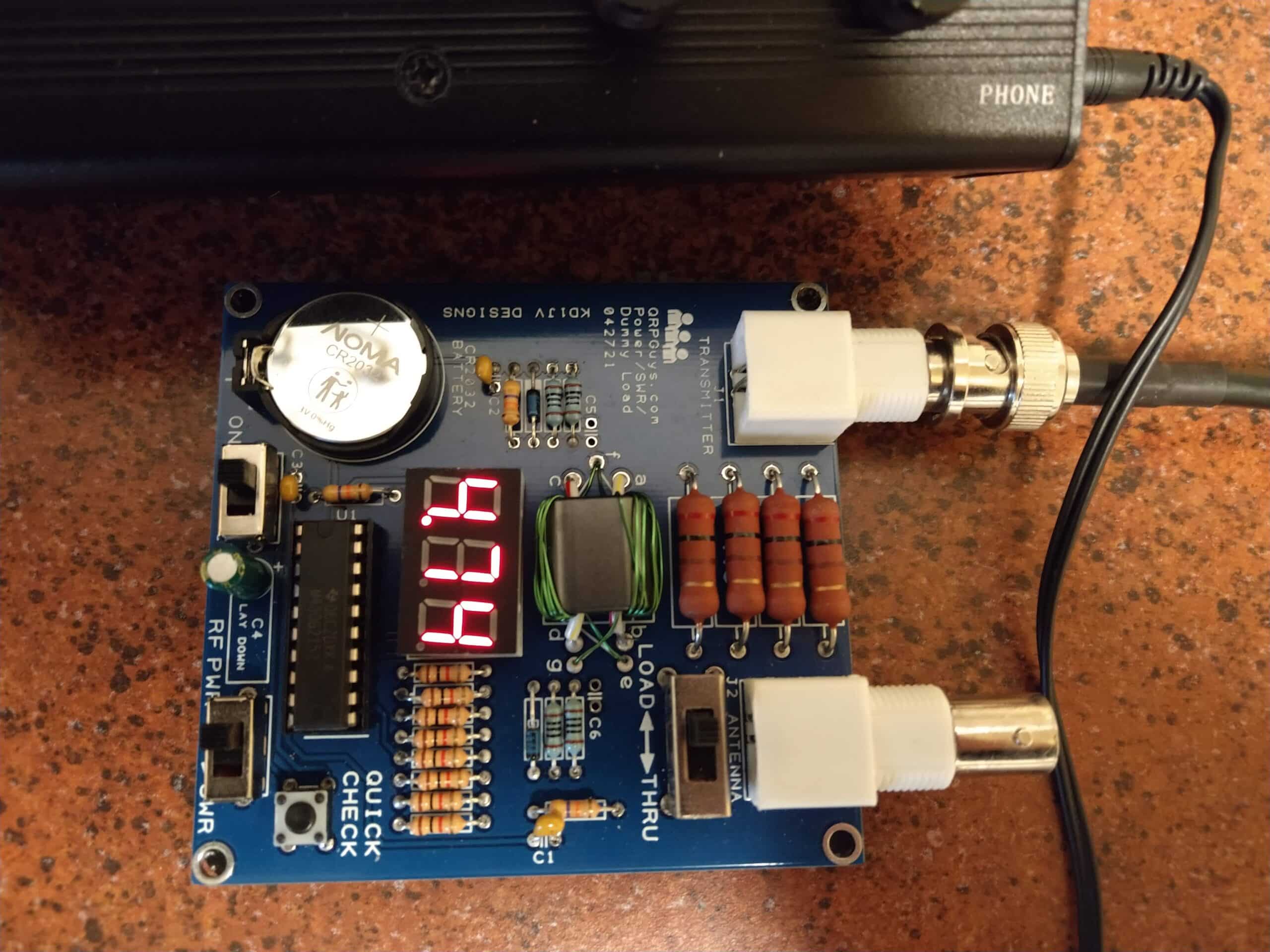 YouKits HB-1B QRP CW 5 band transceiver