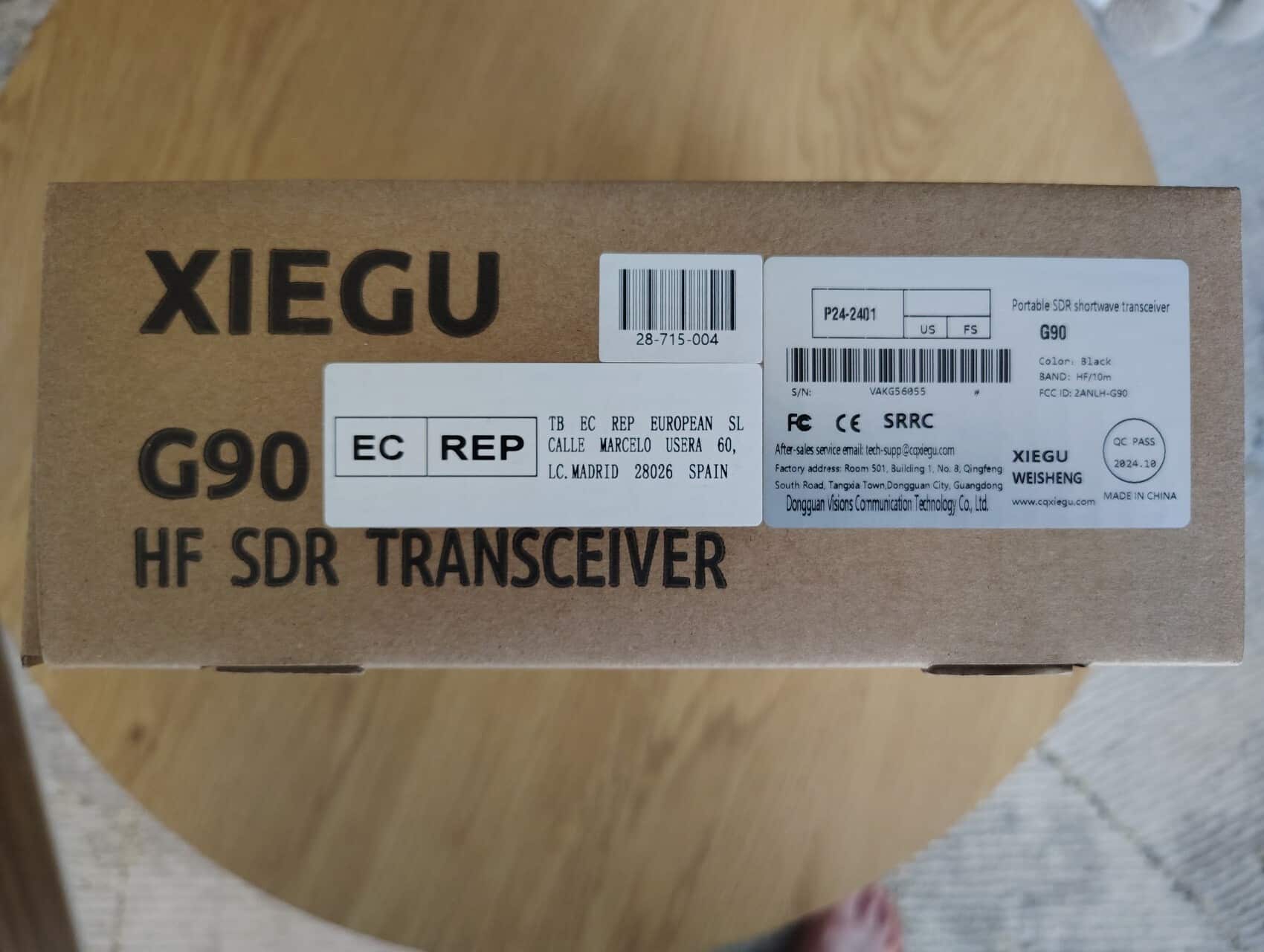 Xiegu G90 (Updated Version w/ Powerpoles)