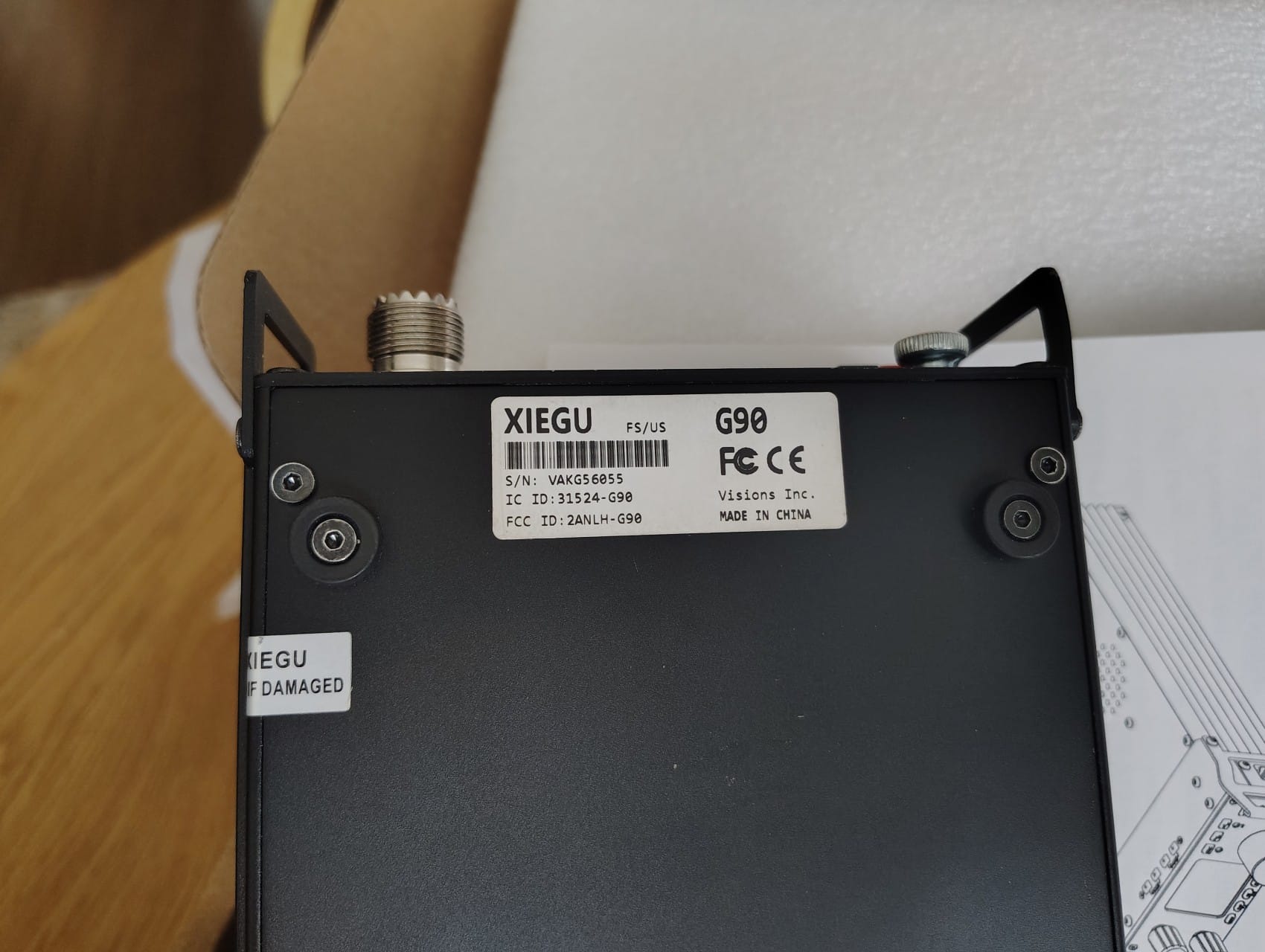 Xiegu G90 (Updated Version w/ Powerpoles)