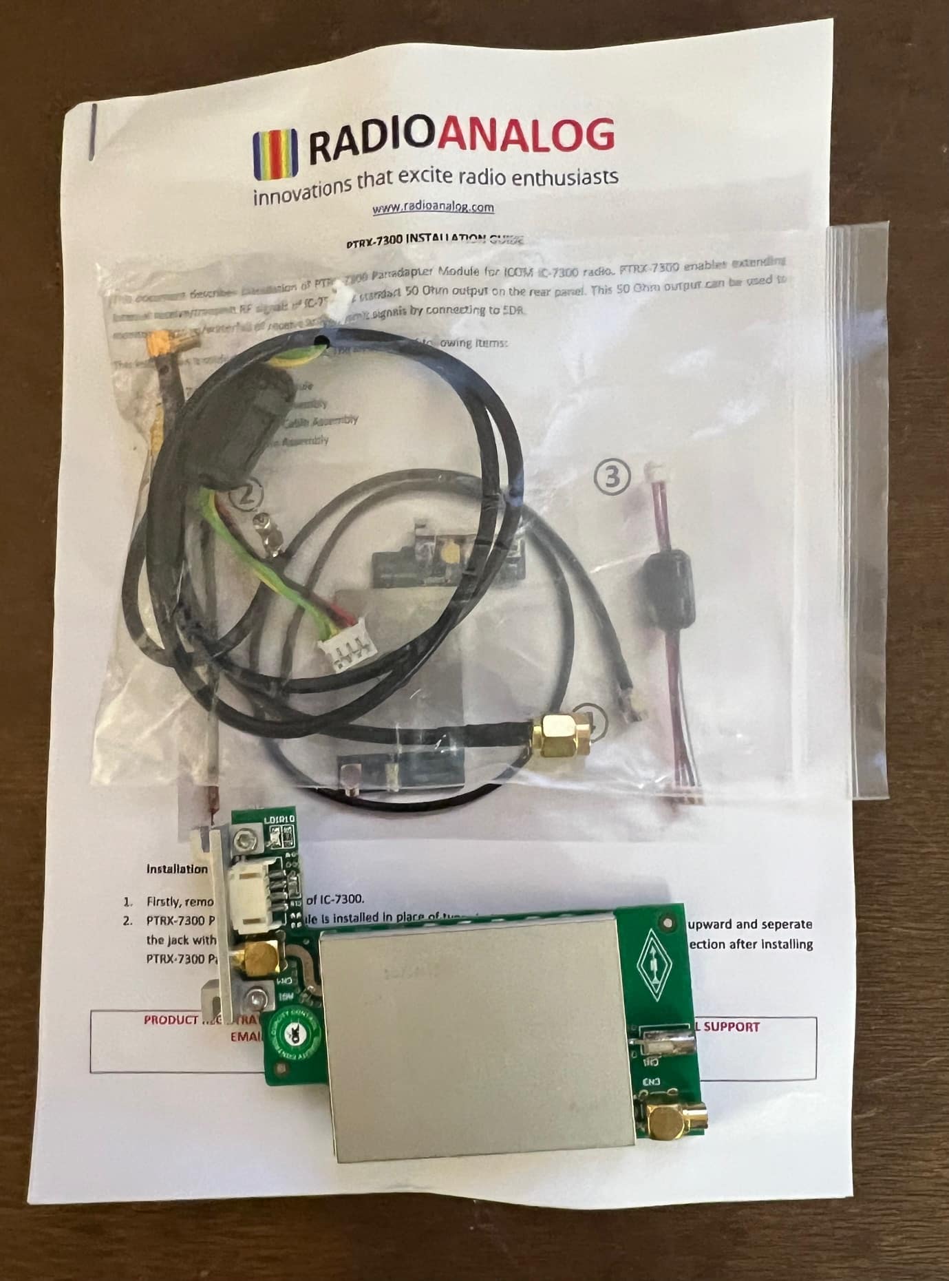 PTRX -7300 Panadapter Module