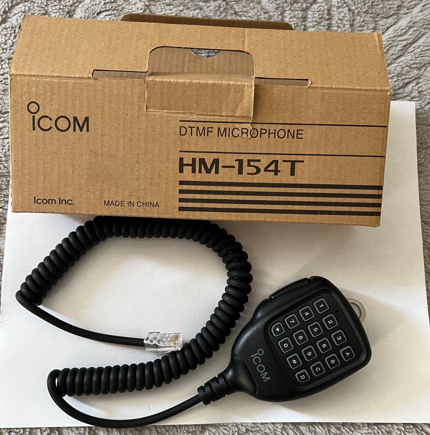 ICOM HM-154T