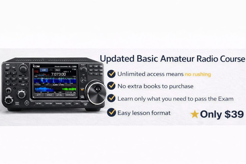 Congrats to Andrew VE3HQD hamshack.ca’s New Ham!