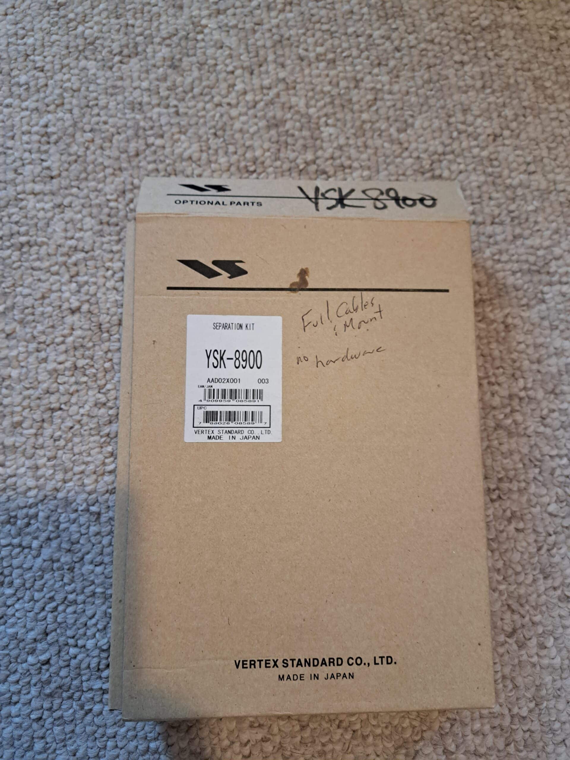 Yaesu YSK-8900 Separation kit.