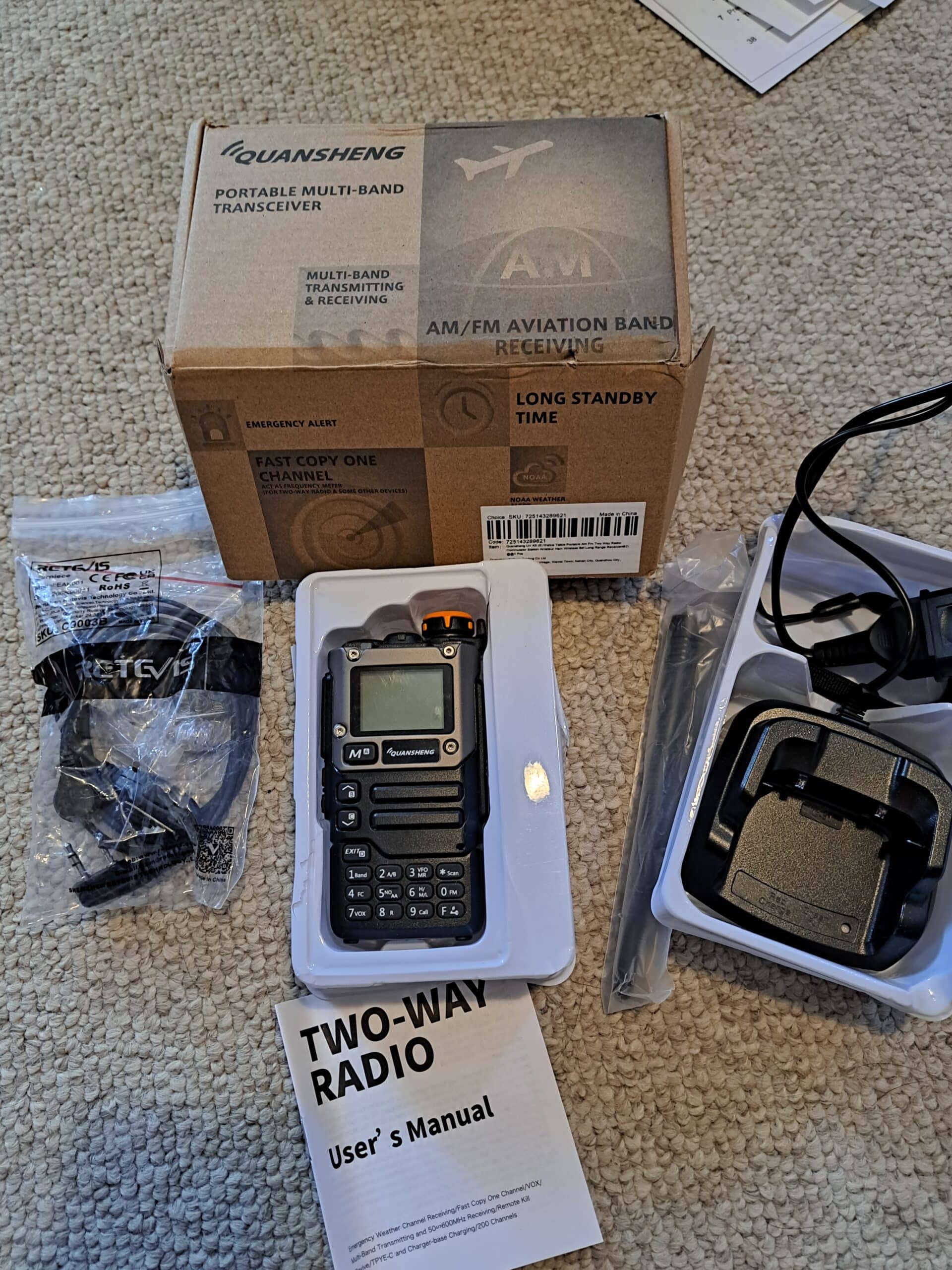 Quansheng UV-K5(8) multi-band HT